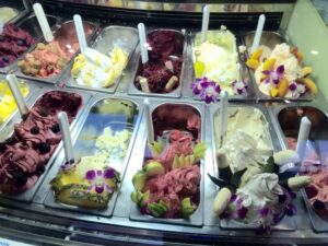 membuat gelato dengan mesin