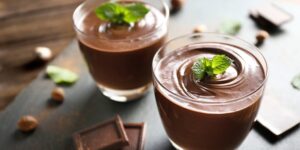 membuat puding coklat santan