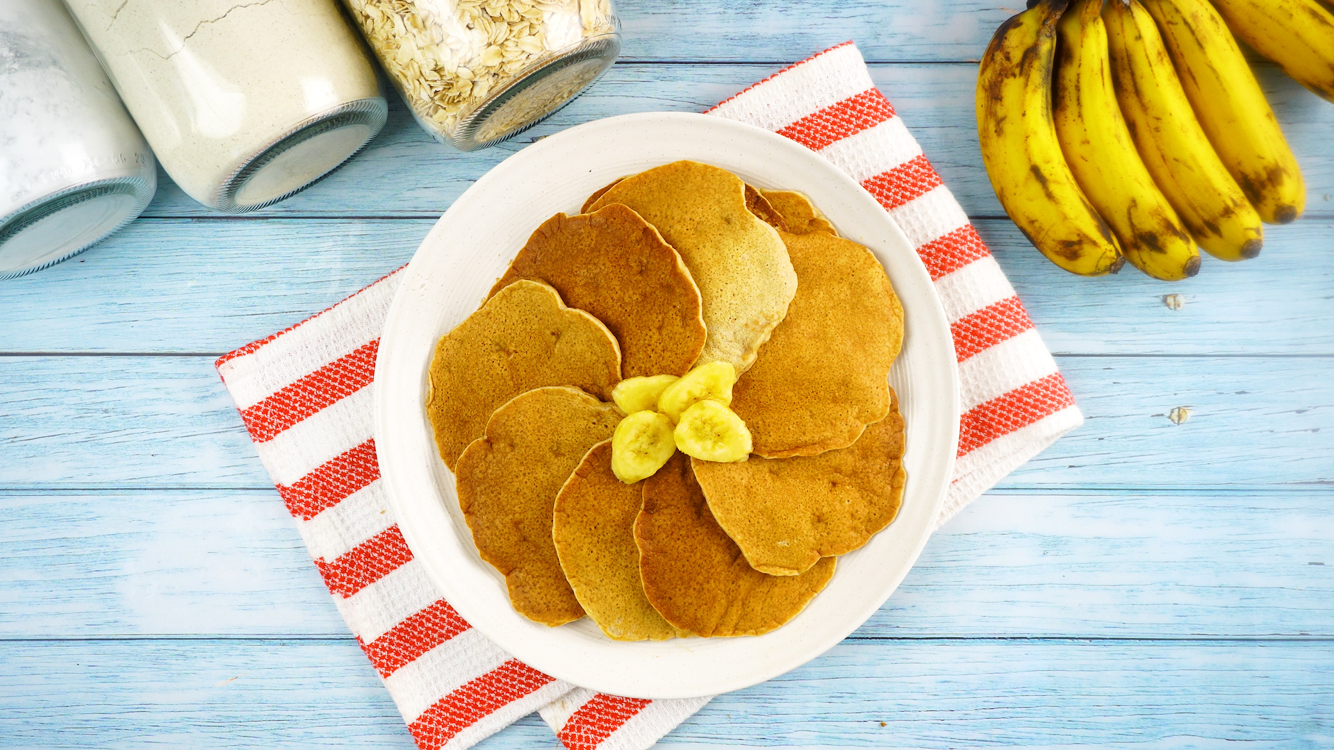 cara membuat pancake pisang diet
