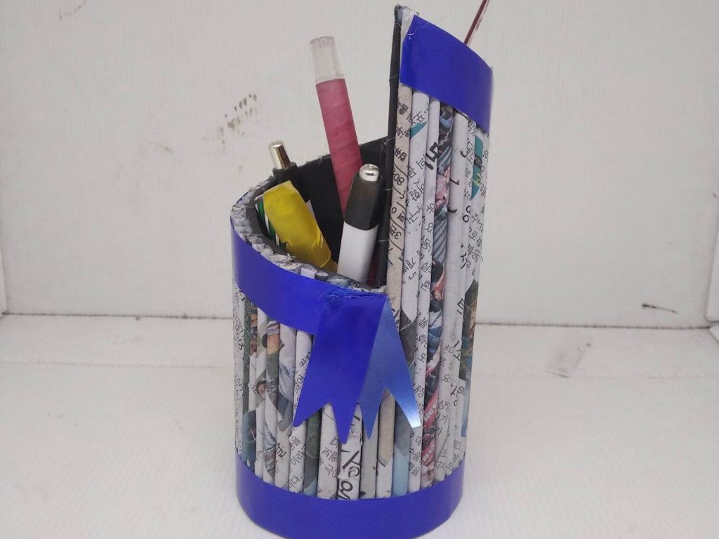 Pulpen Bekas Menjadi Tempat Pensil