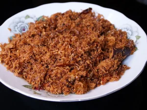 serundeng kelapa kering dan tahan lama