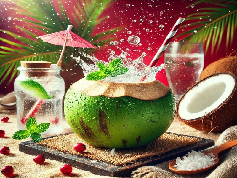 trik jualan es kelapa muda