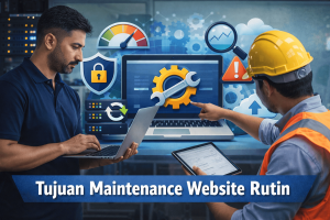 tujuan maintenance website rutin