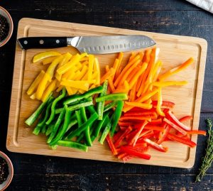 cara membuat potongan sayur rapi