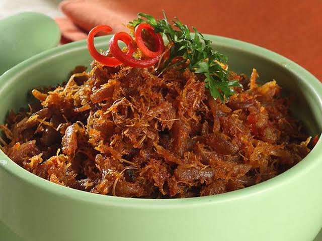 cara membuat daging suwir
