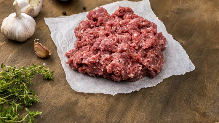 daging sapi dihaluskan dengan apa