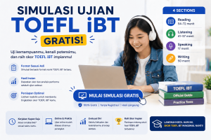 Simulasi Ujian TOEFL iBT Gratis