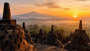 Borobudur sunrise time