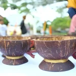 pemanfaatan batok kelapa setelah pengupasan
